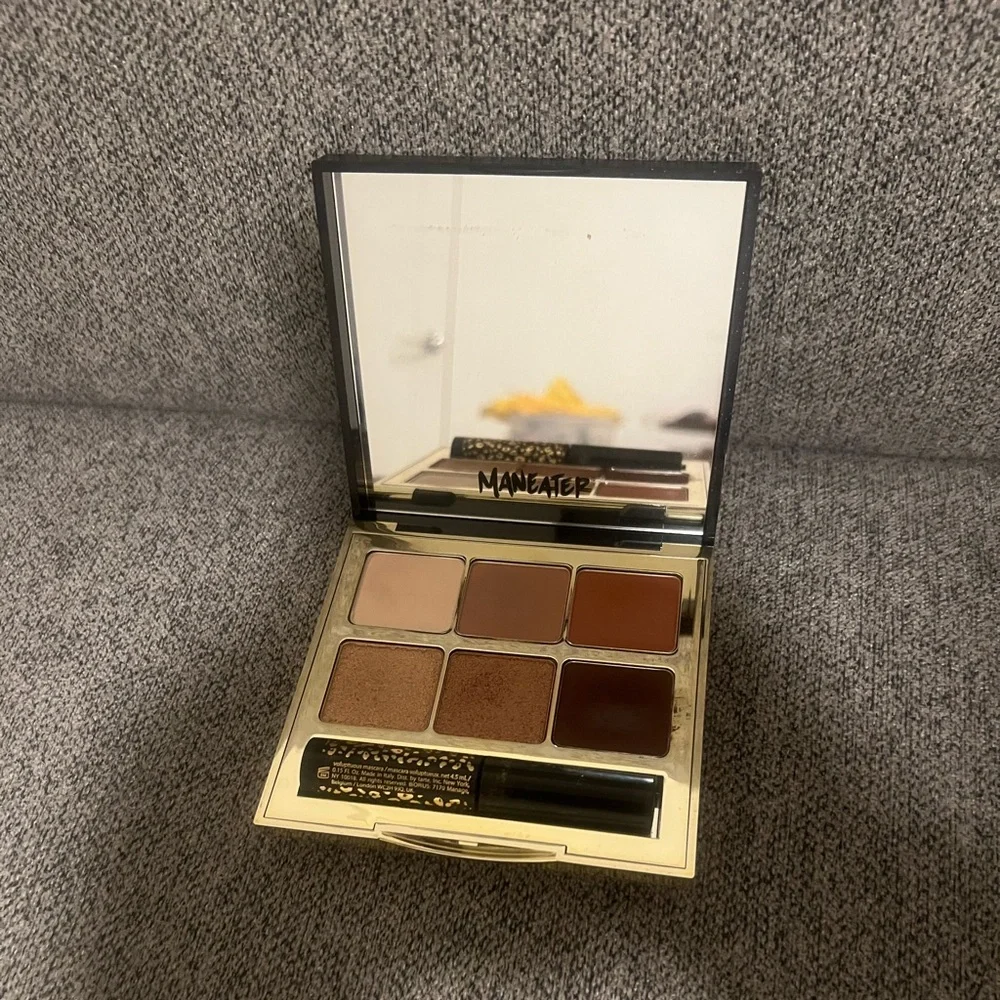 Tarte Maneater Eyeshadow Palette - Cream, Tan, Brown, Pink Shades